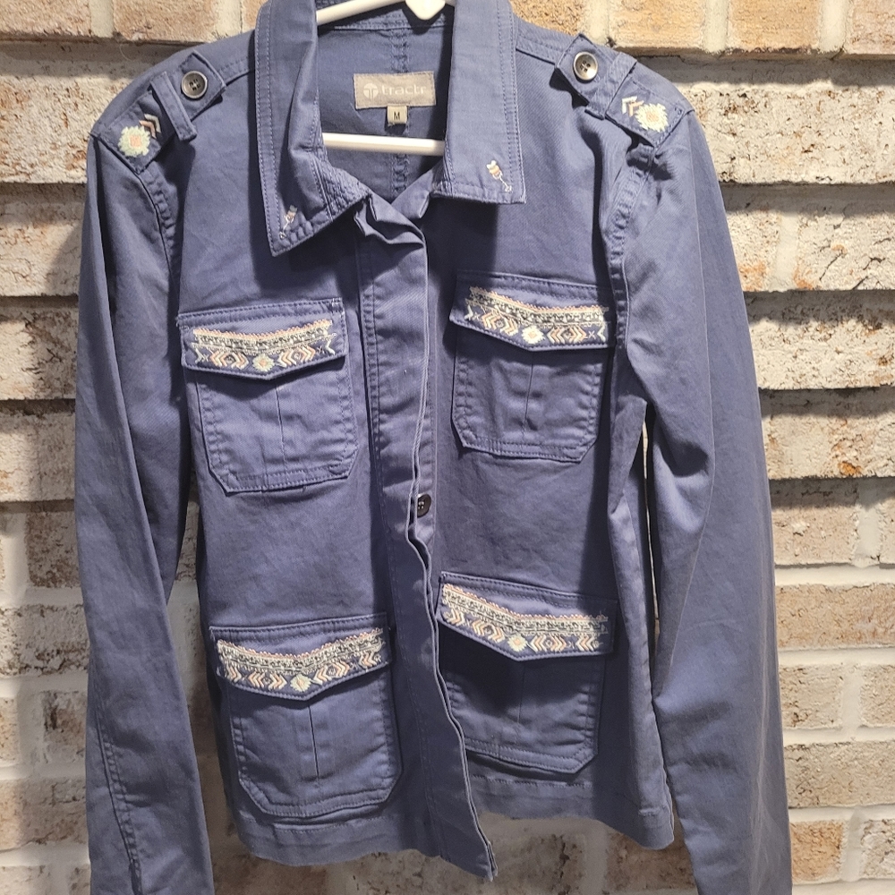 Girls Tractr military jacket